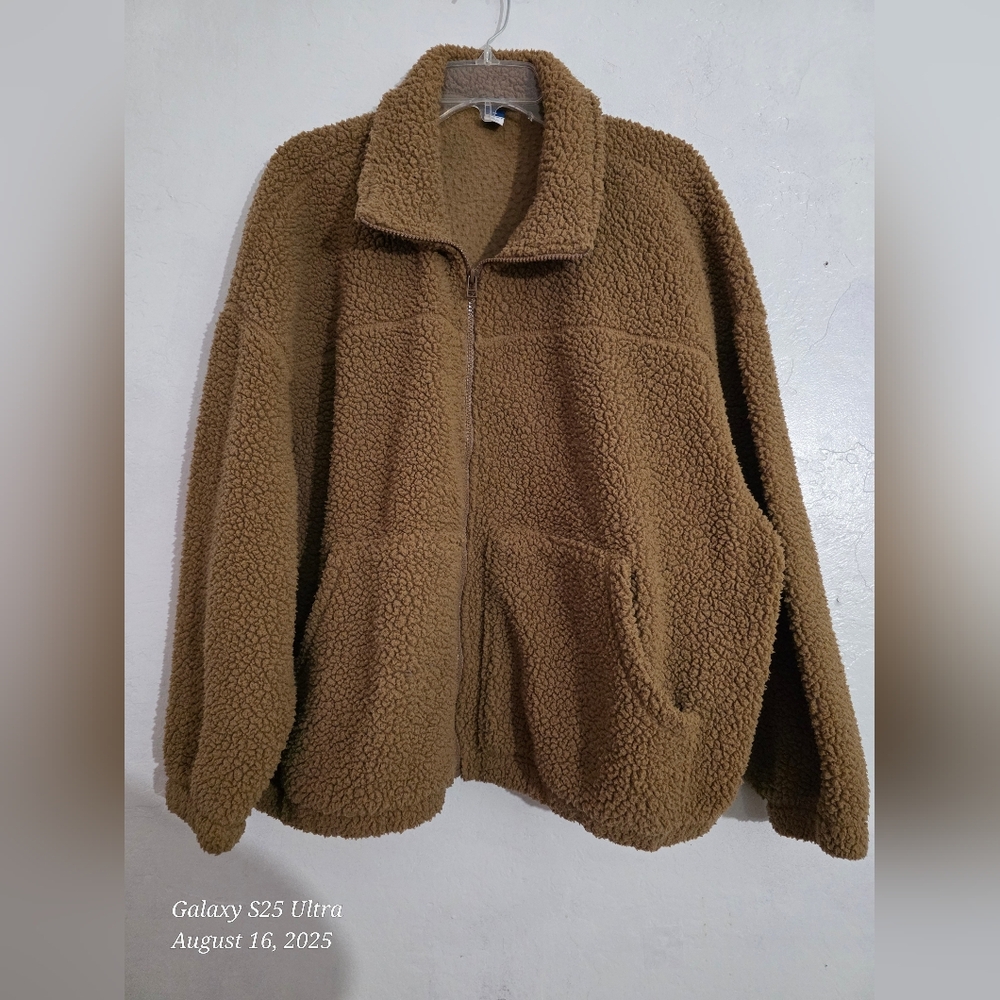 Old Navy Brown Textured Sweater
